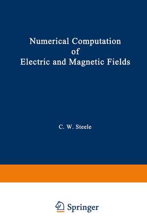 Numerical Computation of Electric and Magnetic Fields de Charles W. Steele