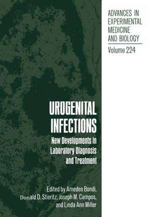 Urogenital Infections: New Developments in Laboratory Diagnosis and Treatment de A. Bondi