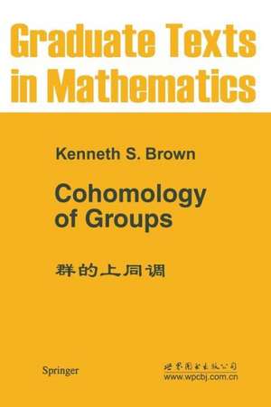 Cohomology of Groups de Kenneth S. Brown