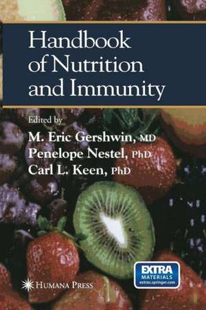 Handbook of Nutrition and Immunity de M. Eric Gershwin