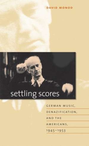 Settling Scores de David Monod