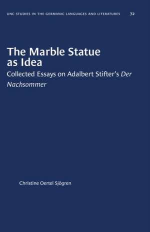 The Marble Statue as Idea de Christine Oertel Sjögren