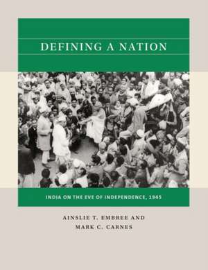 Defining a Nation de Ainslie T. Embree