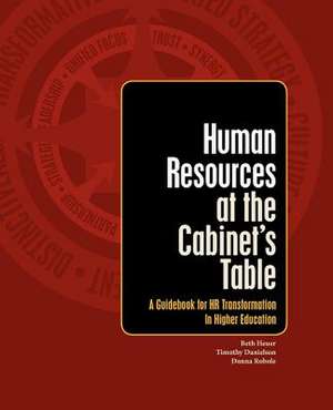 Human Resources at the Cabinet's Table de Timothy Danielson