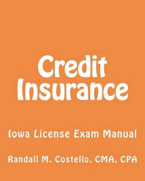 Credit Insurance de Cma Cpa Randall M. Costello