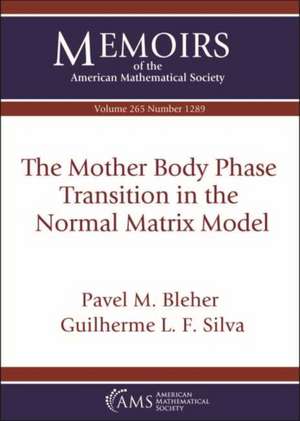 Mother Body Phase Transition in the Normal Matrix Model de Guilherme L. F. Silva