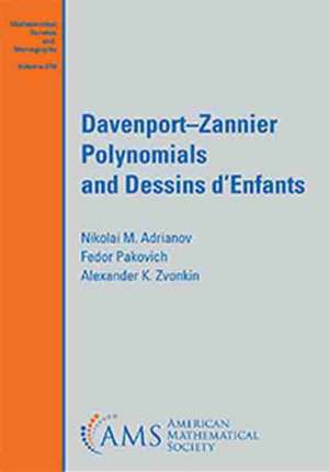 Davenport-Zannier Polynomials and Dessins d'Enfants de Alexander K. Zvonkin