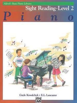 Alfred's Basic Piano Library Sight Reading, Bk 2 de Gayle Kowalchyk