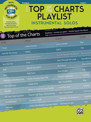 Easy Top of the Charts Playlist Instrumental Solos de Bill Galliford