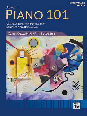 Piano 101 -- Notespeller, Bk 1 de Gayle Kowalchyk