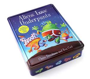 Aliens Love Underpants Anniversary Tin de Claire Freedman