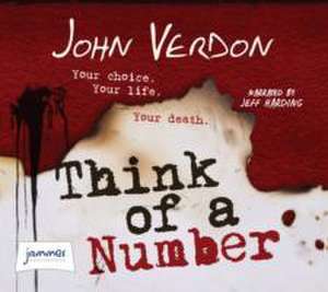 Verdon, J: Think of a Number de John Verdon