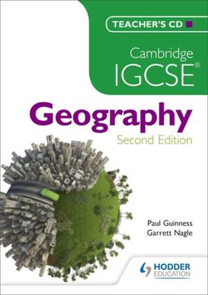 Cambridge IGCSE Geography Teachers CD de Garrett Nagle