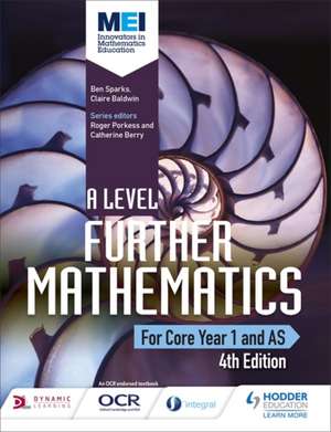 MEI A Level Further Mathematics Year 1 (AS) de Ben Sparks