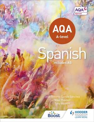 AQA A-level Spanish (includes AS) de Hodder Education