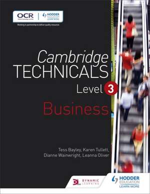 Cambridge Technicals Level 3 Business de Dianne Wainwright