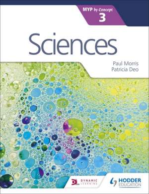 Sciences for the Ib Myp 3 de Paul Morris