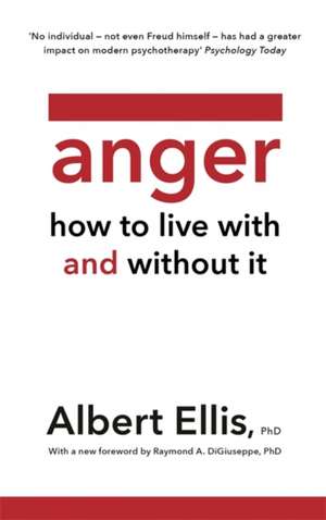 Ellis, A: Anger de Albert Ellis