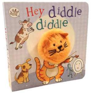 Little Learners Hey Diddle Diddle Finger Puppet Book de Parragon Books Ltd