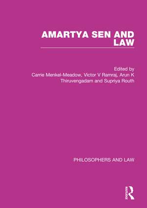 Amartya Sen and Law de Carrie Menkel-Meadow