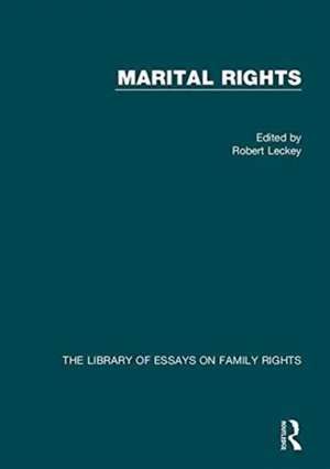 Marital Rights de Robert Leckey