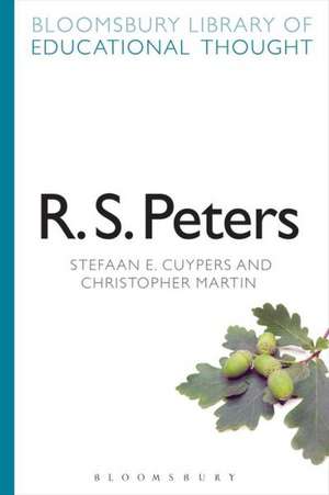 R. S. Peters de Professor Stefaan E. Cuypers