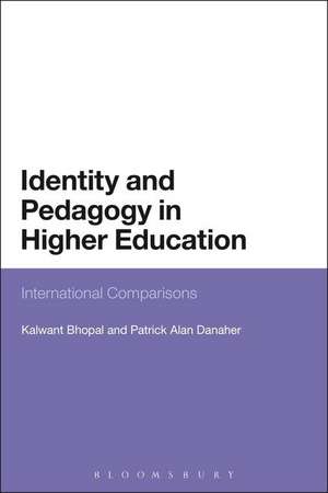 Identity and Pedagogy in Higher Education: International Comparisons de Dr Kalwant Bhopal