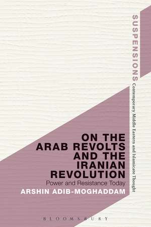 On the Arab Revolts and the Iranian Revolution: Power and Resistance Today de Arshin Adib-Moghaddam