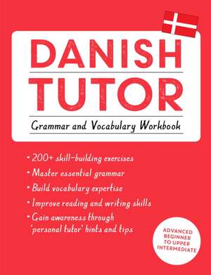 Danish Tutor: Grammar and Vocabulary Workbook (Learn Danish with Teach Yourself) de Anne Grydehoj