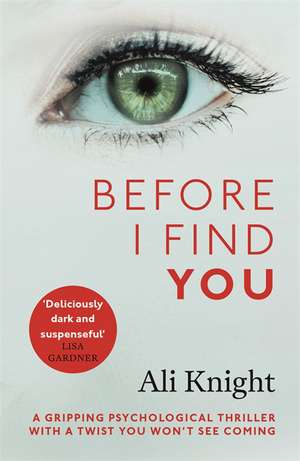 Before I Find You de Ali Knight