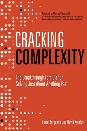 Benjamin, D: Cracking Complexity de David Benjamin