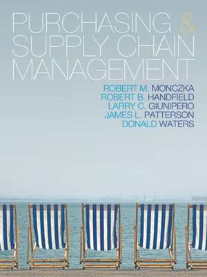 PURCHASING SUPPLY CHAIN MNGMT de Donald Waters