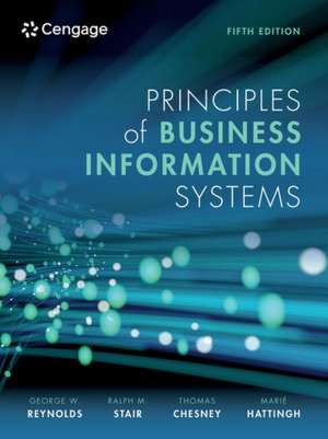 Principles of Business Information Systems de George Reynolds