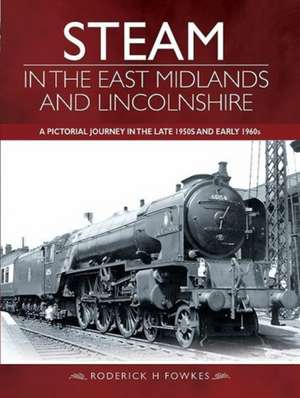 Steam in the East Midlands and Lincolnshire de Roderick H Fowkes