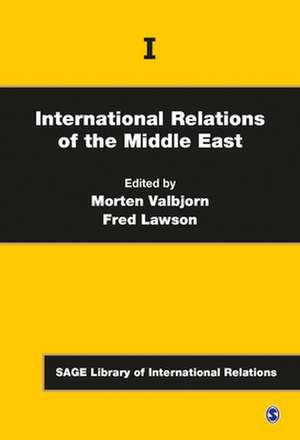 International Relations of the Middle East de Morten Valbjorn