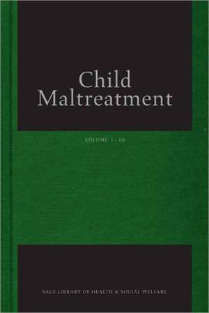 Child Maltreatment de Eileen Munro