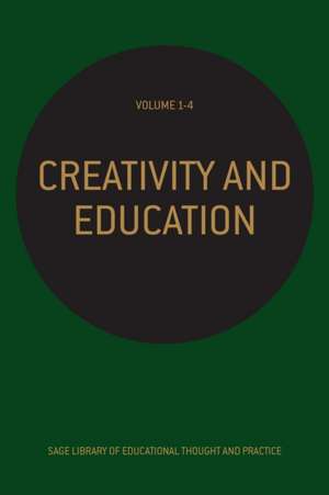 Creativity and Education, 4v de Mark A Runco