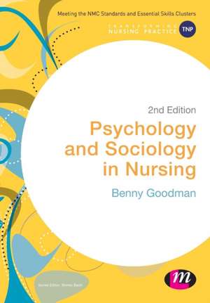 Psychology and Sociology in Nursing de Benny Goodman