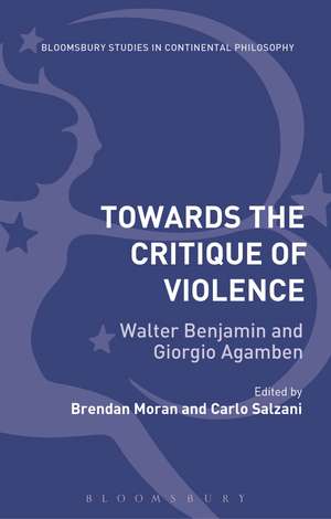 Towards the Critique of Violence: Walter Benjamin and Giorgio Agamben de Brendan Moran