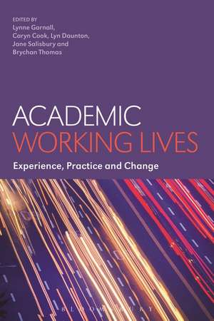 Academic Working Lives: Experience, Practice and Change de Dr Lynne Gornall