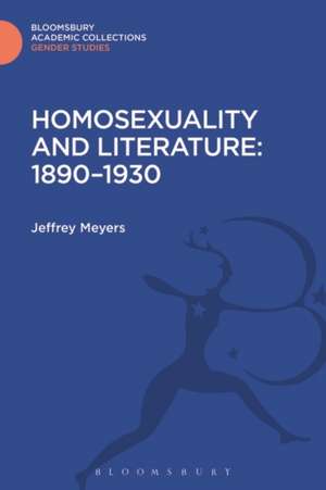 Homosexuality and Literature: 1890-1930 de Jeffrey Meyers