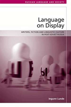 Language on Display de Ingunn Lunde