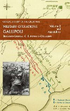 OFFICIAL HISTORY OF THE GREAT WAR - MILITARY OPERATIONS de C. F. Aspinall-Oglander