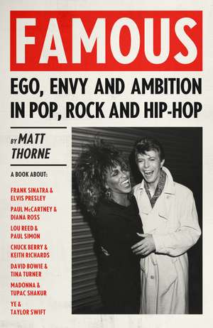 Famous: Ego, Envy and Ambition in Pop, Rock and Hip-Hop de Matt Thorne