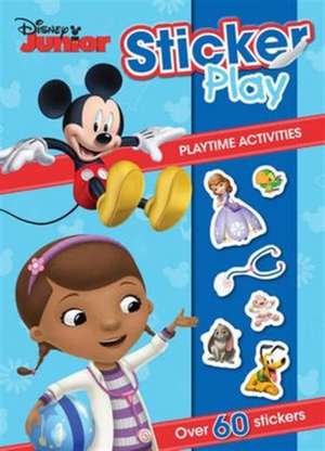 Disney Junior Sticker Play Playtime Activities de Parragon