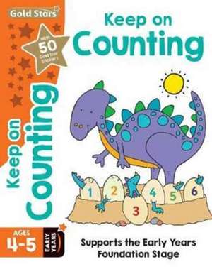 Gold Stars Keep on Counting Ages 4-5 Early Years de Nina Filipek