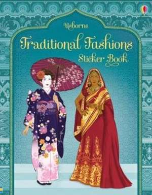 Traditional Costumes from Around the World Sticker Book de Emily Bone