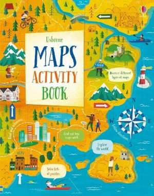 Maps Activity Book de Darran Stobbart