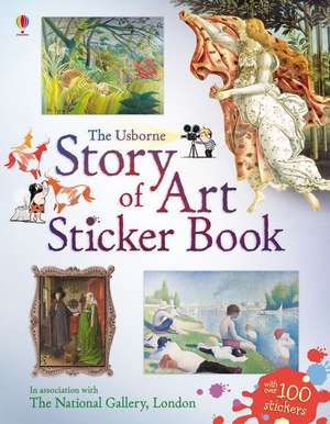 Story of Art Sticker Book de Sarah Courtauld