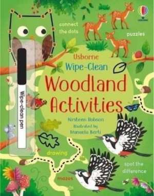 Wipe-Clean Woodland Activities de Kirsteen Robson